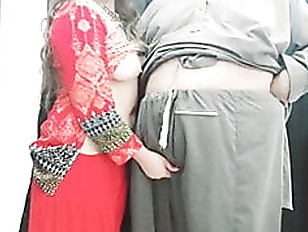 Desi married wife fucked in ass and pussy by father in law with clear hindi audio sexy talking
