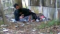 Homeless couple fuck