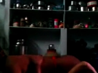 Desi guy fucking another women in the kitchen vdo