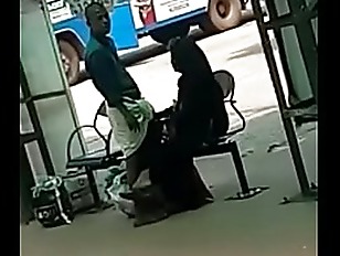 Desi Hand job at Bus Stand Hidden cam
