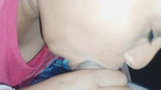 Hot bhabhi neha Sucking Devar Cock and give Big Cumhot in mouth