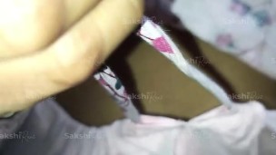 indian bhabi changing cloth wearing suit shalwar at bedroom